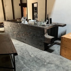 酒蔵カフェの什器あれこれの画像
