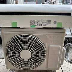 RAS-D28K 日立 白くまくん 10畳用 エアコン 2020年製の画像