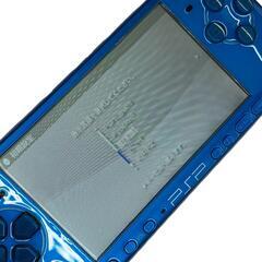 186000 現状品 sonny ソニー PlayStationPortable（PSP） PSP3000  ブルー [250411HM080107]の画像