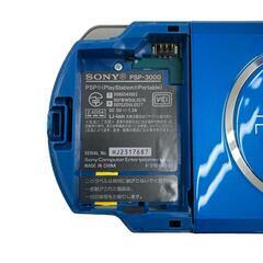 186000 現状品 sonny ソニー PlayStationPortable（PSP） PSP3000  ブルー [250411HM080107]の画像