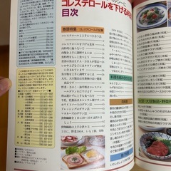 コレステロールを下げる料理の画像