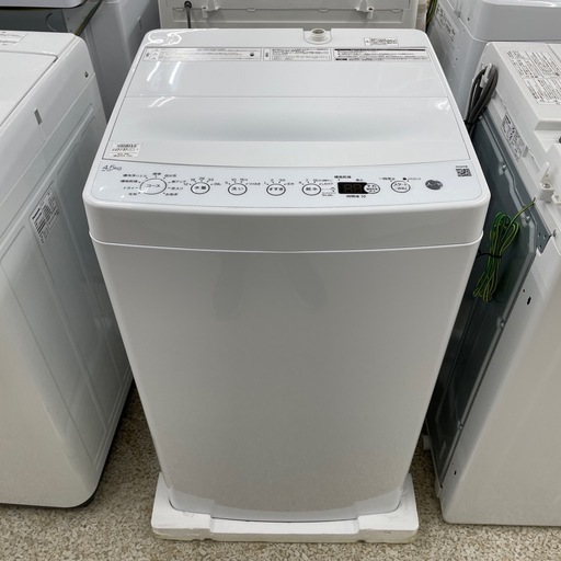 ハイアール　4.5k 洗濯機