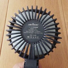 ハンディファン　携帯用扇風機の画像