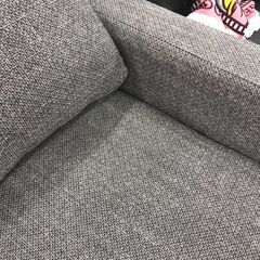 【ジャングルジャングル広陵店】家具　ソファー　2人掛けソファー　グレー　☆ジモティー特別価格☆の画像