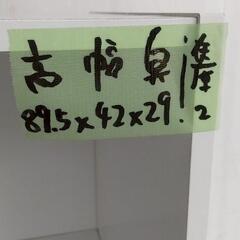 在庫×2☆シンプル3段カラーボックス白 高さ89.5☆の画像