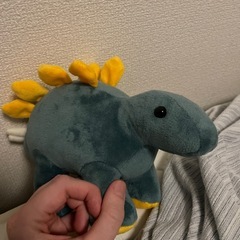 かわいい恐竜のぬいぐるみの画像