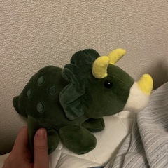 かわいい恐竜のぬいぐるみの画像