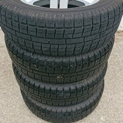 165/65R13  アルミホイル ４本セット（スタッドレス）の画像