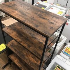 【ジャングルジャングル広陵店】　家具　オープンシェルフ　ブラウン　☆ジモティー特別価格☆の画像