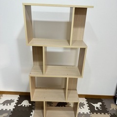 北欧風 おしゃれ木製シェルフ✨収納棚、飾り棚の画像