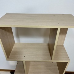 北欧風 おしゃれ木製シェルフ✨収納棚、飾り棚の画像
