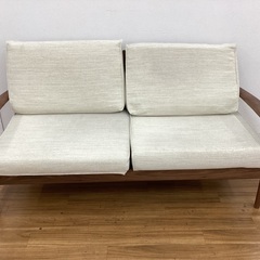 【トレファクマーケット久喜店】IDC大塚家具　2人掛けソファーの画像