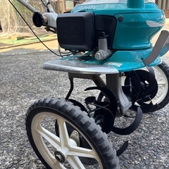 クボタ　TMA300  小型耕運機　動作確認済み　移動車輪付きの画像