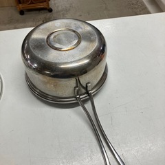 I2508-682 Afternoon Tea 片手鍋 ステンレス フタ付き IH対応 中古の画像