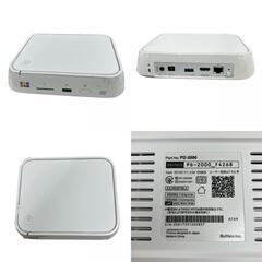 186000 現状品 BUFFALO バッファロー その他家電 おもいでばこ PD-2000  ホワイト [250605HM080327]の画像
