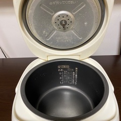 象印 5合炊き 炊飯器の画像