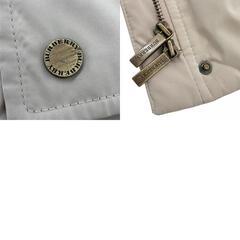 BURBERRY バーバリー ミリタリージャケット ベージュ  裏地チェック ポリエステル [1000025357096]の画像