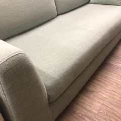 【ジャングルジャングル広陵店】　家具　ソファー　2人用ソファー　グリーン　☆ジモティー特別価格☆の画像