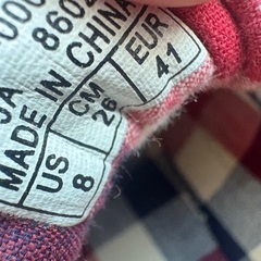 VANS 26cmの画像