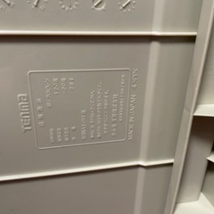 日本製TENMAキャスター付き収納ケースの画像