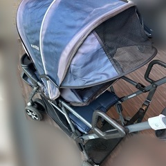 KATOJI ふたりでゴー　リアシート付き　二人乗りベビーカーの画像