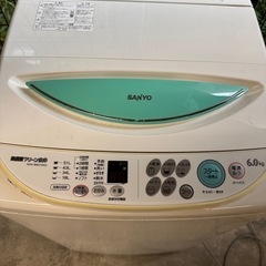 無料！SANYO洗濯機の画像