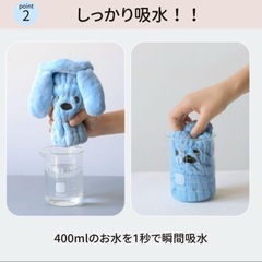 ❤️新品❤️【3点セット】タオルキャップ 速乾 ヘアドライキャップ 吸水 子供用 プール 海の画像