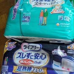 大人用紙おむつ、パンツ、尿漏れパッドの画像