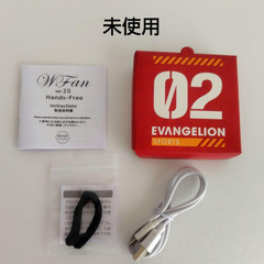 エヴァンゲリオン 2号機　 扇風機 首掛け ダブルファン ハンズフリー WFanの画像