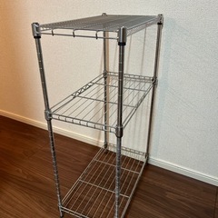 【美品】スチールラック　3段の画像