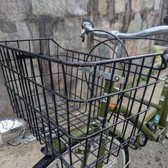 断捨離中！美品 自転車 26インチ カーキの画像
