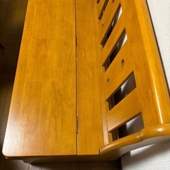 収納付き長椅子の画像