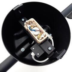 【リユースのサカイ八街店】★ジモティ割あり★ 照明器具　ブラック　クリーニング済　YJ7506の画像