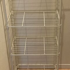 【無料・現品引き取り】ニトリ(NITORI) スチールラックの画像