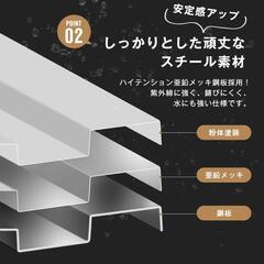 送料込み❣ 新品未使用 大型物置 プレハブ サイドテラス付 屋外 大型 倉庫 戸外収納庫 1079721の画像