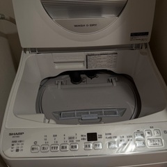 SHARP 洗濯機の画像