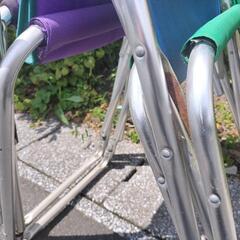 ディレクターチェア 2脚セットの画像