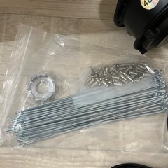 新品未使用　電動アシスト自転車キット　電動自転車キット　26インチ前輪モーター250w48V （アクセル付属）の画像