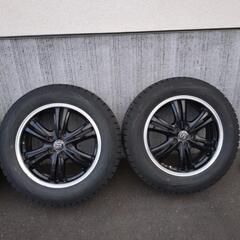 スタッドレスタイヤホイール付きの画像