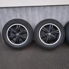 スタッドレスタイヤホイール付きの画像