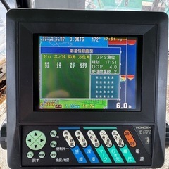 値下げ！早い者勝ち！ホンデックス GPS魚探 HE61-GPⅡの画像
