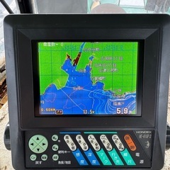 値下げ！早い者勝ち！ホンデックス GPS魚探 HE61-GPⅡの画像