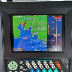 値下げ！早い者勝ち！ホンデックス GPS魚探 HE61-GPⅡの画像