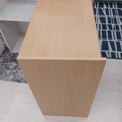 【ドリーム尾浜店】2段カラーラック　NA　 高さ(H)60cm× 幅(W)42cm× 奥行(D)30cmの画像
