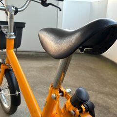 １６型幼児用自転車(イエロー)の画像
