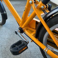 １６型幼児用自転車(イエロー)の画像