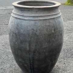 【リサイクルショップどりーむ天保山店】No.4041 壺 インテリア 花瓶 陶器 特大の画像