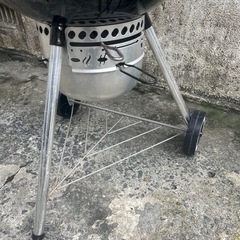 US🇺🇸WeberウェーバーBBQグリルバーベキューグリルバーベキュー釜スモークグリル（大）サイズ🍉プロフ必読 の画像