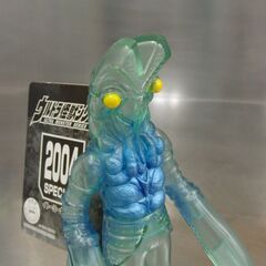 タグ付き未使用品 BANDAI イトーヨーカドー限定 バルタン星人 ソフビ ウルトラ怪獣シリーズ 2004 SPECIAL クリアVer. バンダイ 札幌 手稲の画像