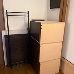 【取引決定済】ニトリ　セミダブル　ベッドフレームの画像